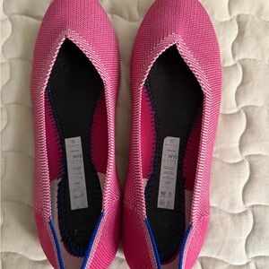 Rothy's Vibrant Pink Loafers